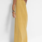 Flawless and Free One Shoulder Relaxed Slit Maxi Dress