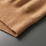 PREMIUM CASHMERE MOCK NECK T-SHIRT