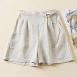 Loose Elasticity Solid Color Shorts Bottoms