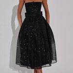 Sexy Off-shoulder Backless Bow Sexy Maxi Dress