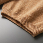 PREMIUM CASHMERE MOCK NECK T-SHIRT