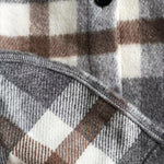 Plaid Pocketed Jacket