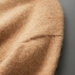 PREMIUM CASHMERE MOCK NECK T-SHIRT