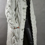 New cardigan large size sweater jacket