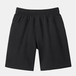 Graffiti Bear Print Man Mid Length Shorts