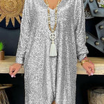 Forget Me Not Sequin Loose Mini Dress