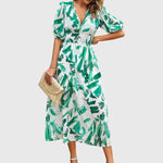 Merlin™ | Flattering Floral Midi Dress