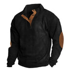 Men's Outdoor Casual Stand Collar Long Sleeve Sweatshirt