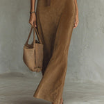 Long Sleeves Split-Joint Lapel Maxi Dresses Shirt Dress