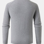 Detachable Scarf Neck Sweater