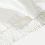 Geometric Jacquard Eyelet Cuban Shirt & Textured Shorts With Lining