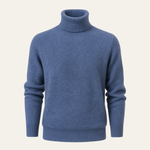 Carezza Cashmere Turtleneck Blue