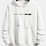 Balance Stripe Print Relax Fit Hoodie & Jogging Pants