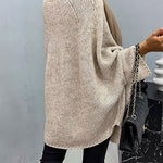 Batwing Sleeves Cozy Overisized Pullover Sweater