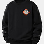 BOOSCH Beer Ghost Print Relax Fit Sweatshirt