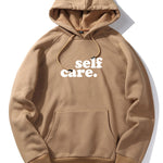 Self Care Print Hoodie