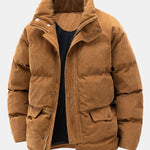 Corduroy Puffer Jacket