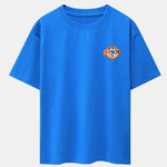 BOOSCH Beer Ghost Print Drop Shoulder Oversize T-Shirt
