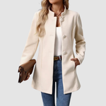Modique™ - Elegant & Timeless Coat with Stand Collar