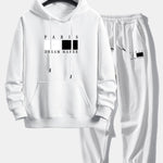 Paris Dream Maker Print Relax Fit Hoodie & Jogging Pants