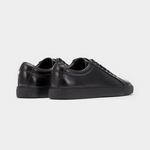 BLACK ESSENTIAL LEATHER SNEAKER