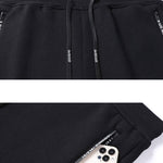 3 Pieces Warm Fleece-Lined Straight Leg Pants