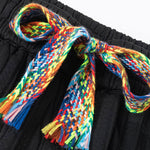 Twisted Jacquard Straight Leg Pants