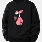 Pink Panther Print Relax Fit Sweatshirt