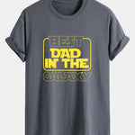 Regular Fit Slogan Print Cotton T-Shirt