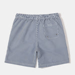 3 Pieces Vertical Striped Drawstring Swim Shorts