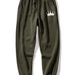 King Print Hoodie & Crown Print Jogger Pants