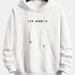 Los Angeles Print Relax Fit Hoodie & Jogging Pants