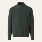 Giotto Cashmere Cardigan Forest