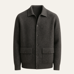 Vicenza Cashmere Cardigan Dark Grey