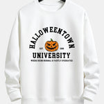 Halloweentown Pumpkin Print Relaxed Sweatshirt