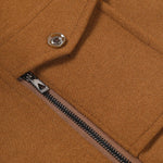 Double Layer Detachable Neck Woolen Coat