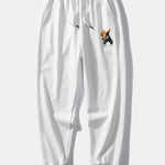 Cool Bear Print Relax Fit Hoodie & Jogging Pants