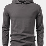 3 Pieces Long Sleeved Cotton Hooded T-Shirt