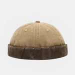 Retro Denim Brimless Hat
