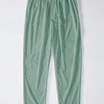 Corduroy Button Up Short Sleeved Shirt & Straight Leg Corduroy Pants