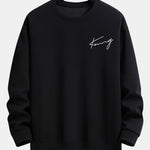 King Print Relax Fit Sweatshirt