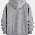 Teddy Fleece Lined Zip Up Hoodie
