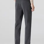 Woolen Straight Leg Trousers