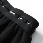 Polar Fleece Drawstring Straight Leg Pants