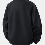 Raglan Sleeve 2 In 1 Waffle T-Shirt & Single Pleat Drawstring Straight Leg Pants