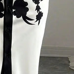 Half Sleeves Flower Print Printed Tied Waist V-Neck Midi Dresses