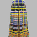 Stylish Selection Wide Leg Loose Checkerboard Printed Casual Pants Bottoms