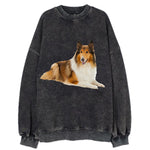 Rough Collie Vintage Sweatshirt