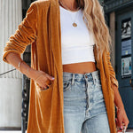 It's Just A Crush Pocketed Velvet Blazer