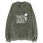Winter Wonderland Shake Your Flakes Vintage Sweatshirt